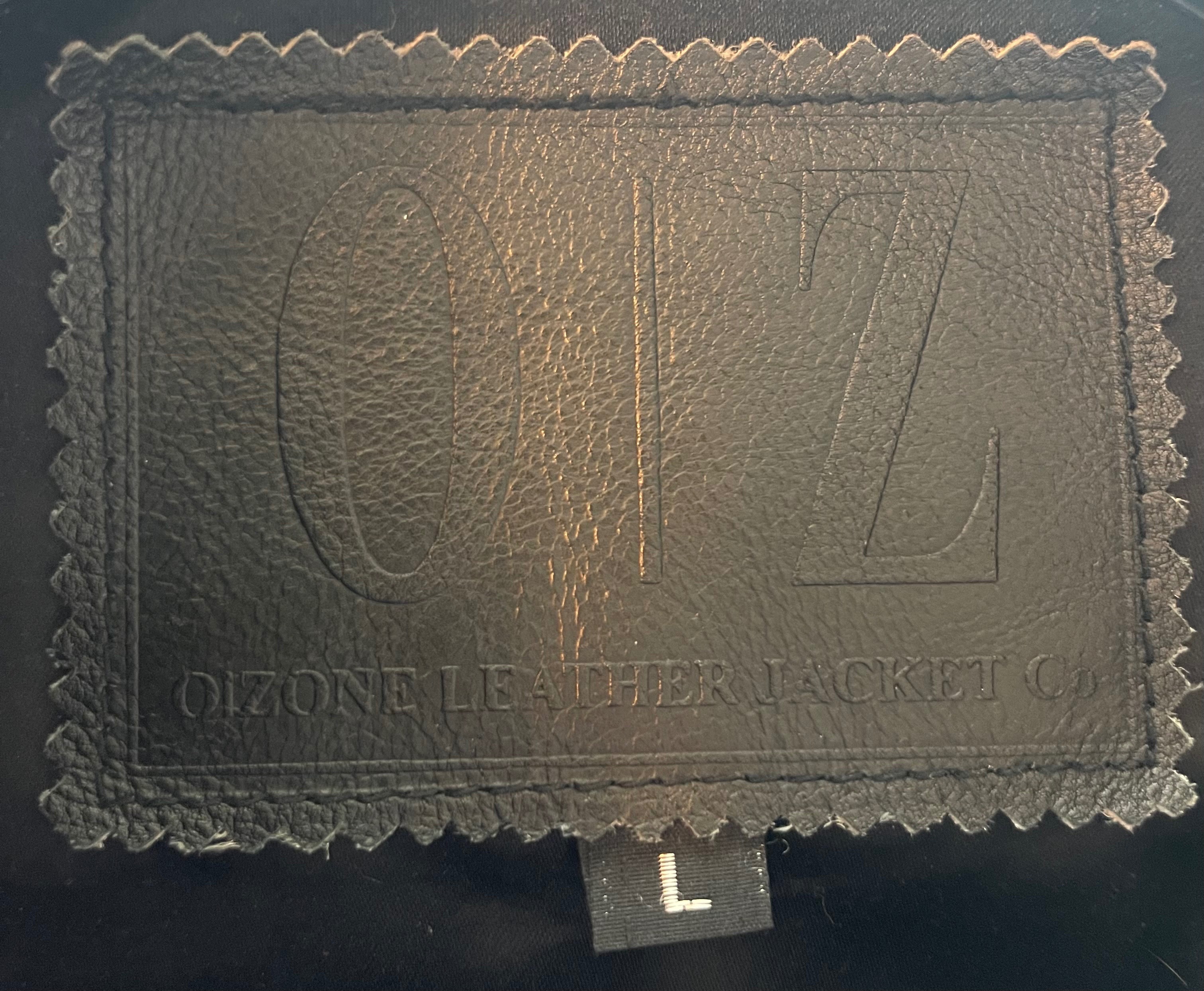 Vintage OZ Leather Car Coat (Large) — Thinsulate Lined - photo 5