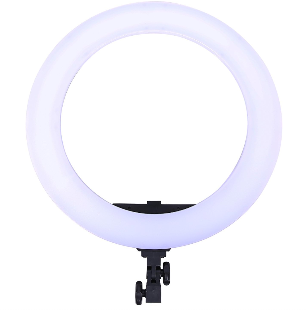 Dracast DRRNG180B bi-color ring light with tripod stand