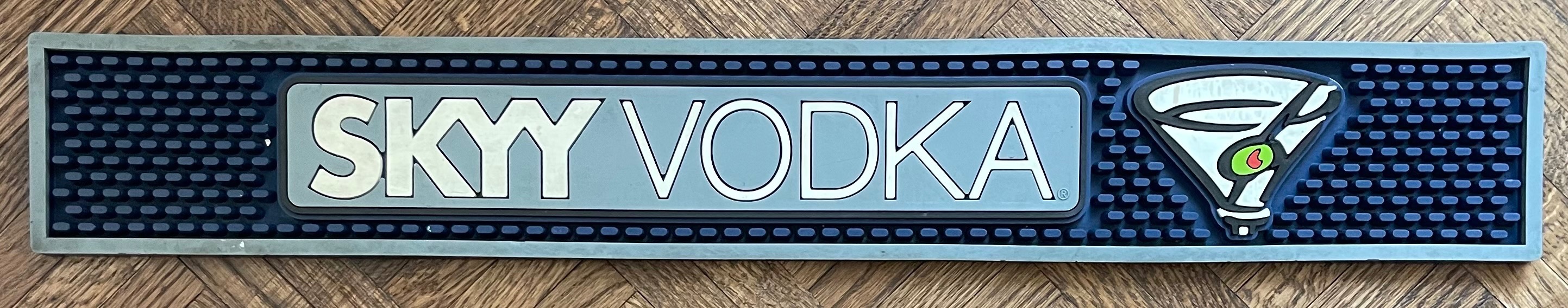 SKYY Vodka Bar Service Mat - Cobalt Blue