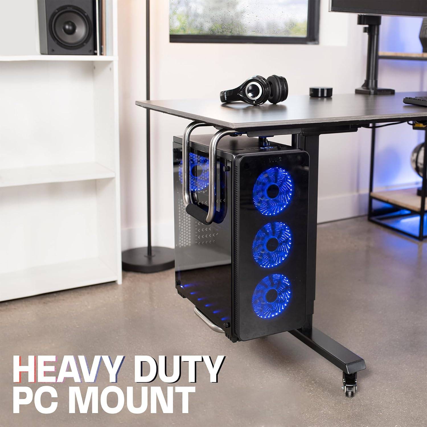 New VIVO Heavy Duty Adjustable Under-Desk PC Mount - photo 4