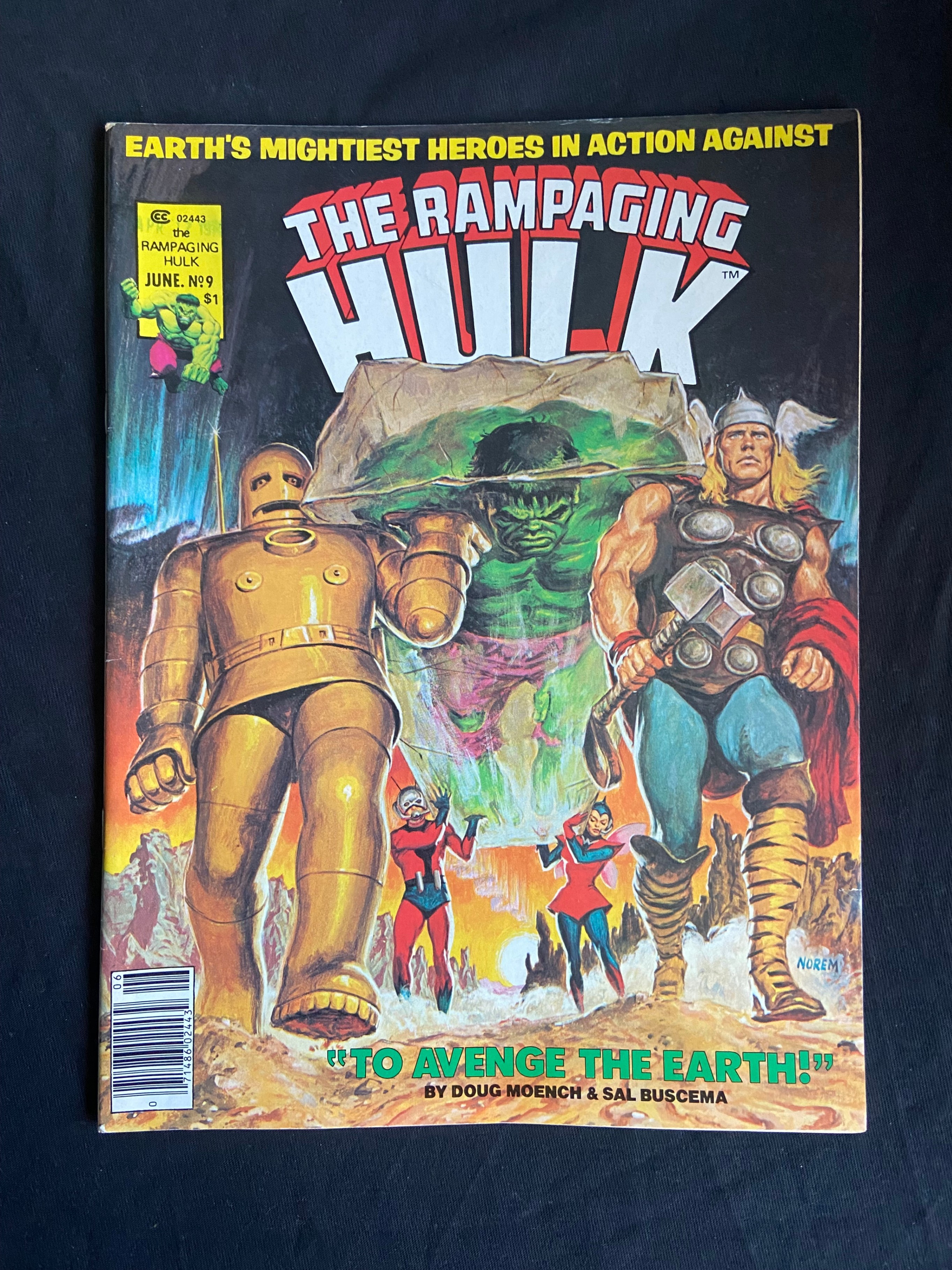 The Rampaging Hulk #9
