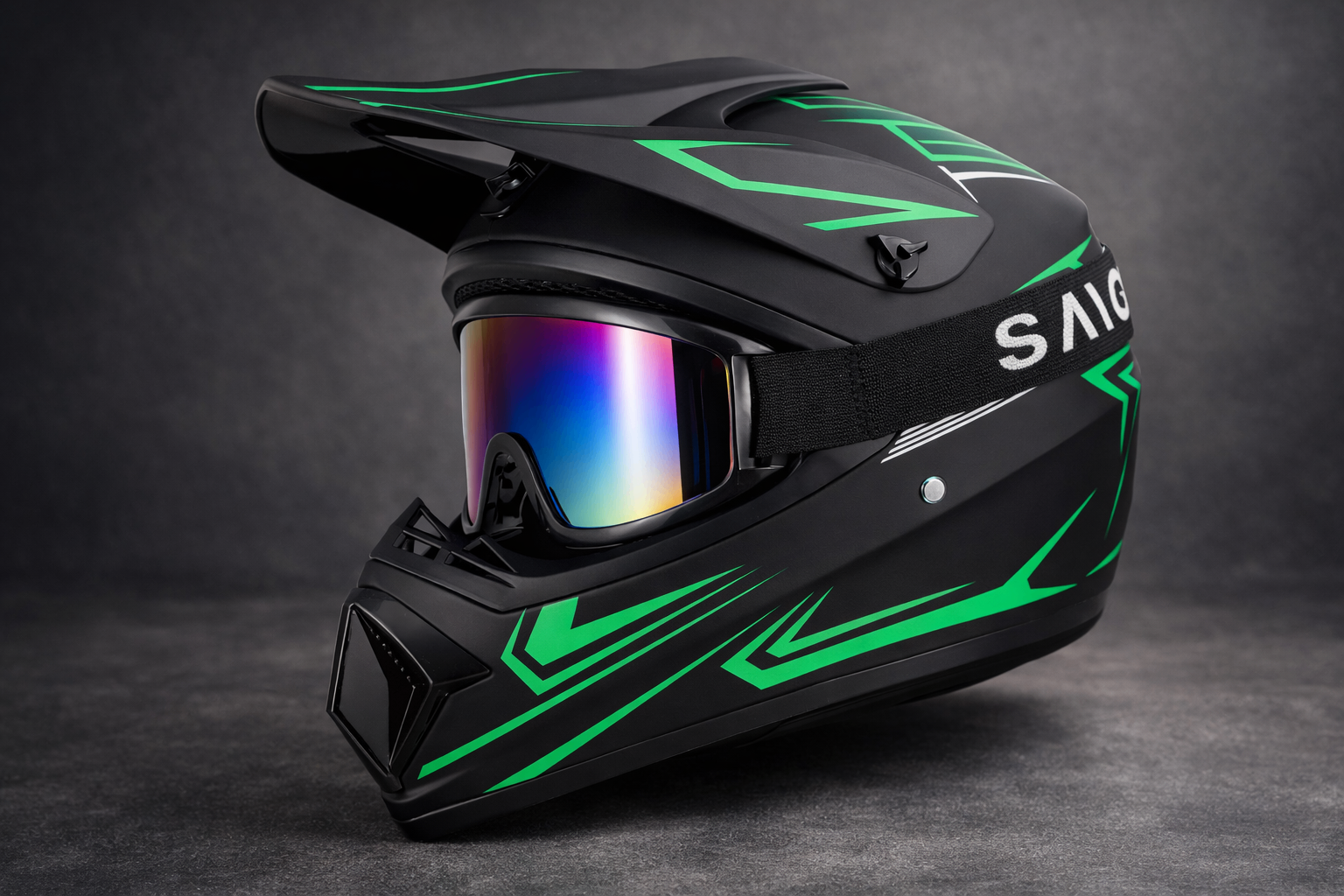 Helmet DOT Approved - Green XL (NEW)