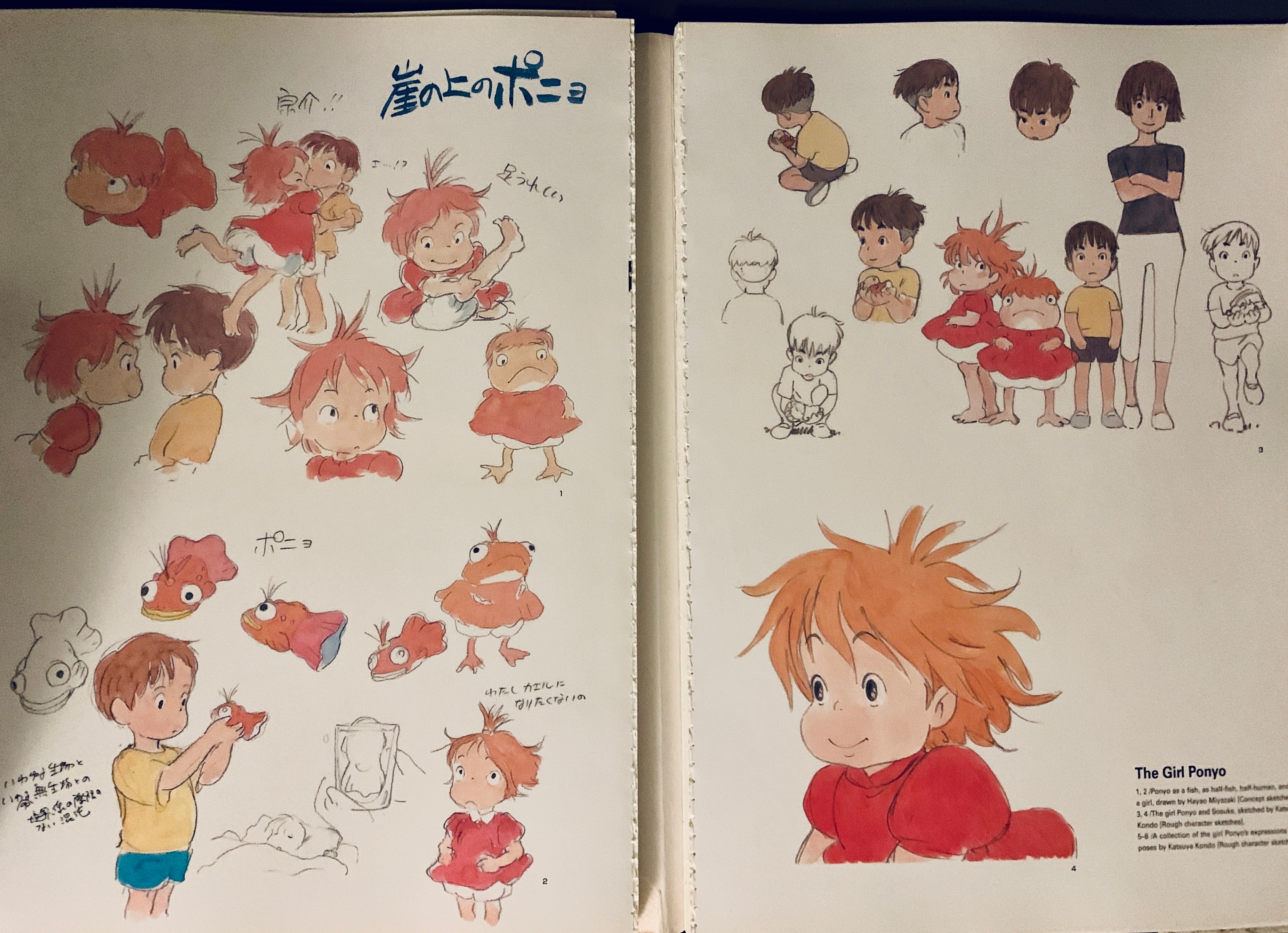 The Art of Ponyo - Hayao Miyazaki Book - photo 4