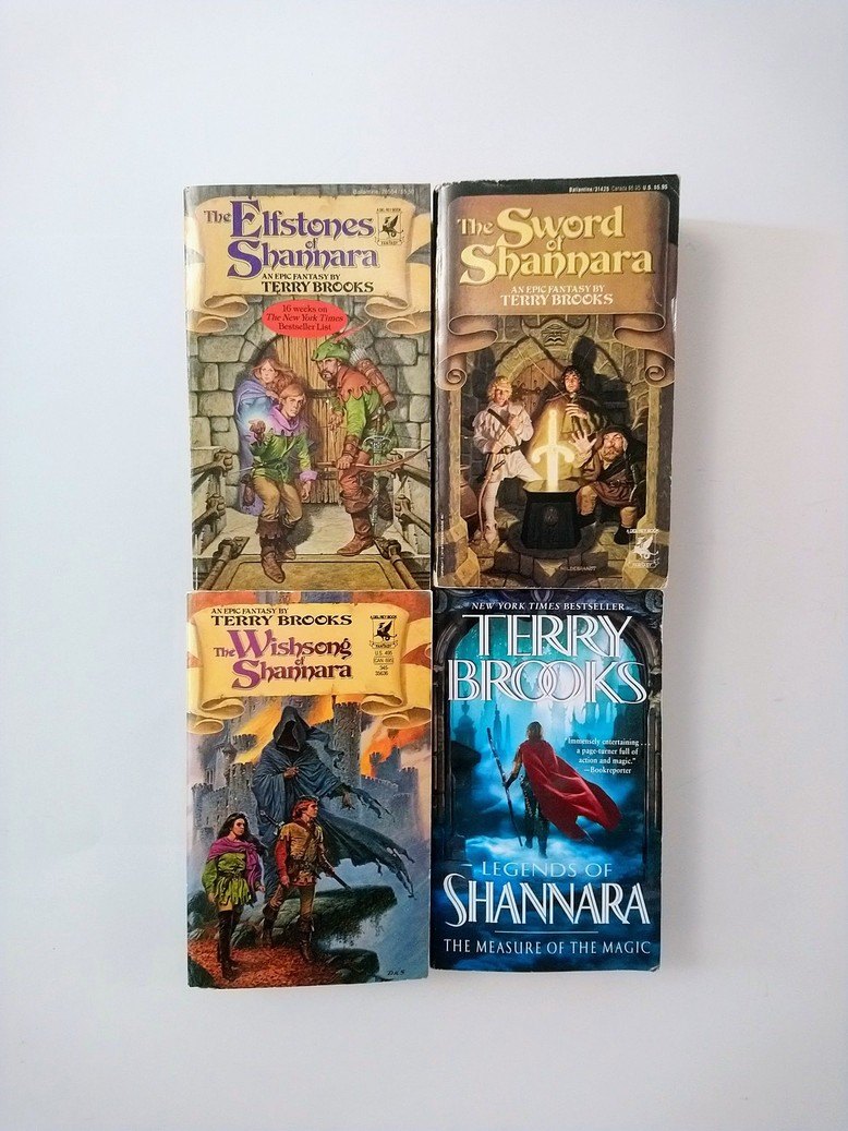 Shannara books - Terry Brooks!
