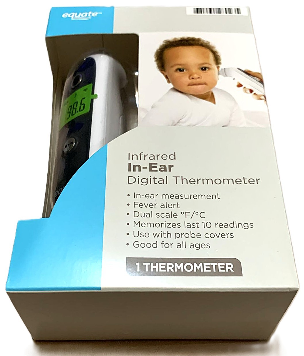 NEW Equate Infrared Ear Thermometer - CR Top Rating