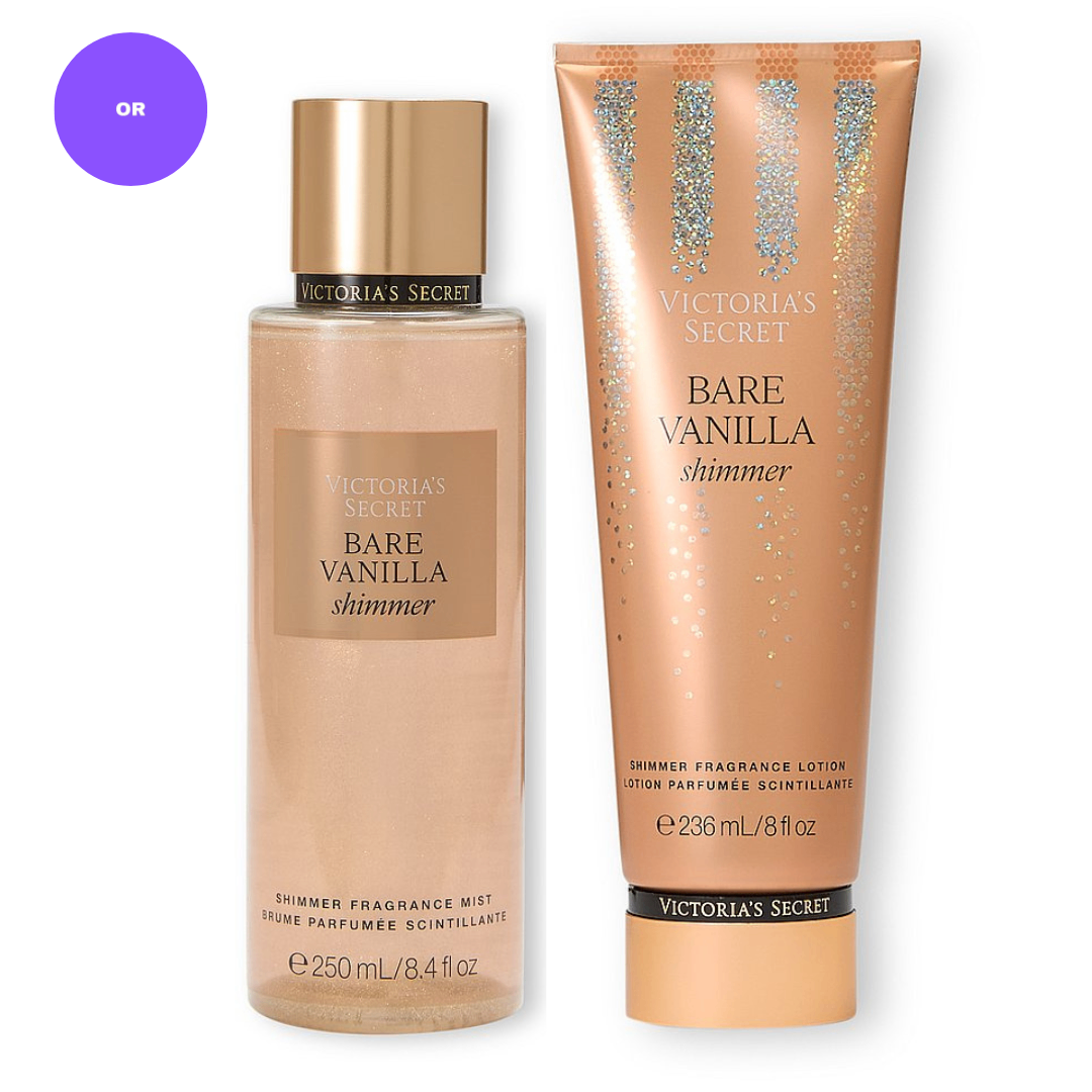 Victoria's Secret Bare Vanilla Shimmer Set