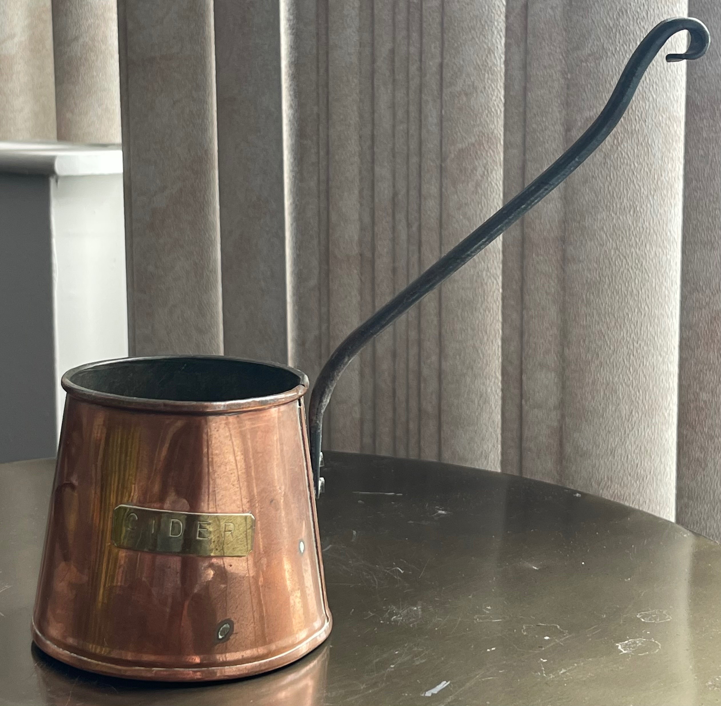 Trio of Antique Copper Cider Measures - Farmhouse Style - photo 3