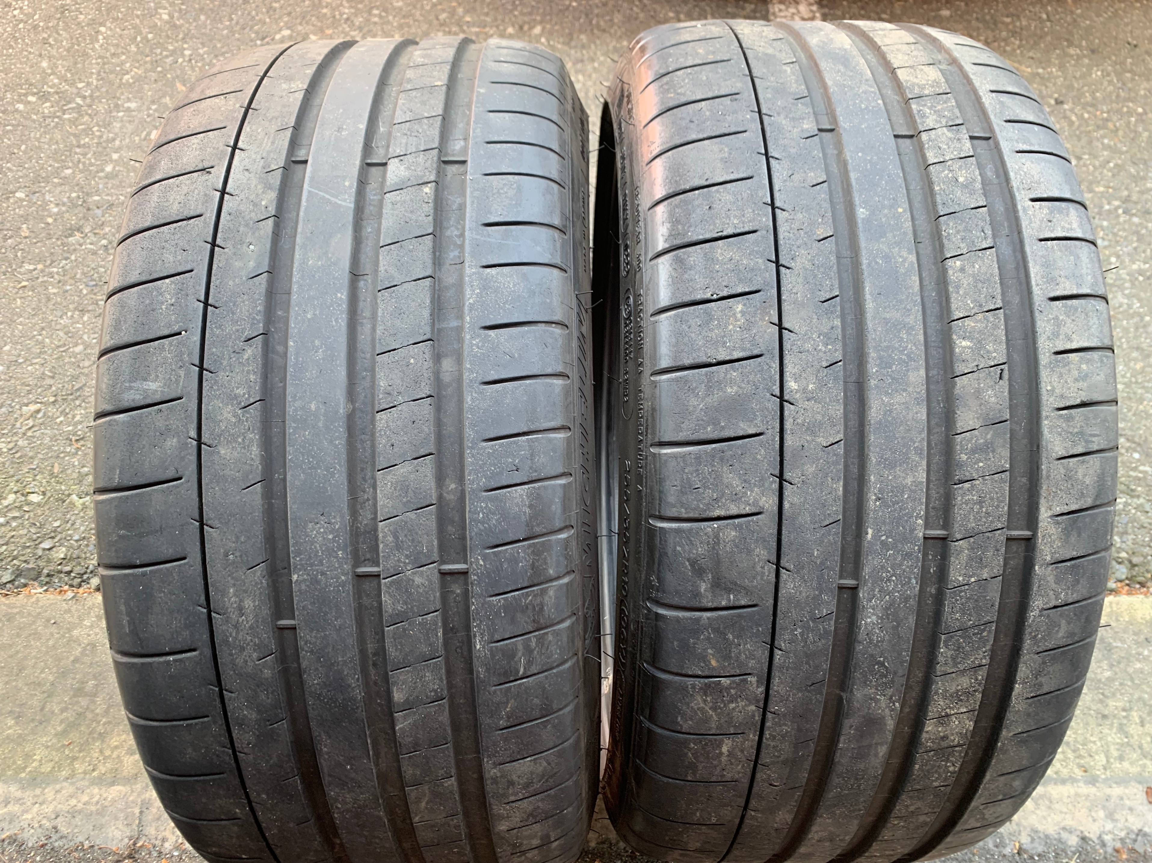 PAIR of 255/35/19 96Y XL Michelin Pilot Super Sport with 65%