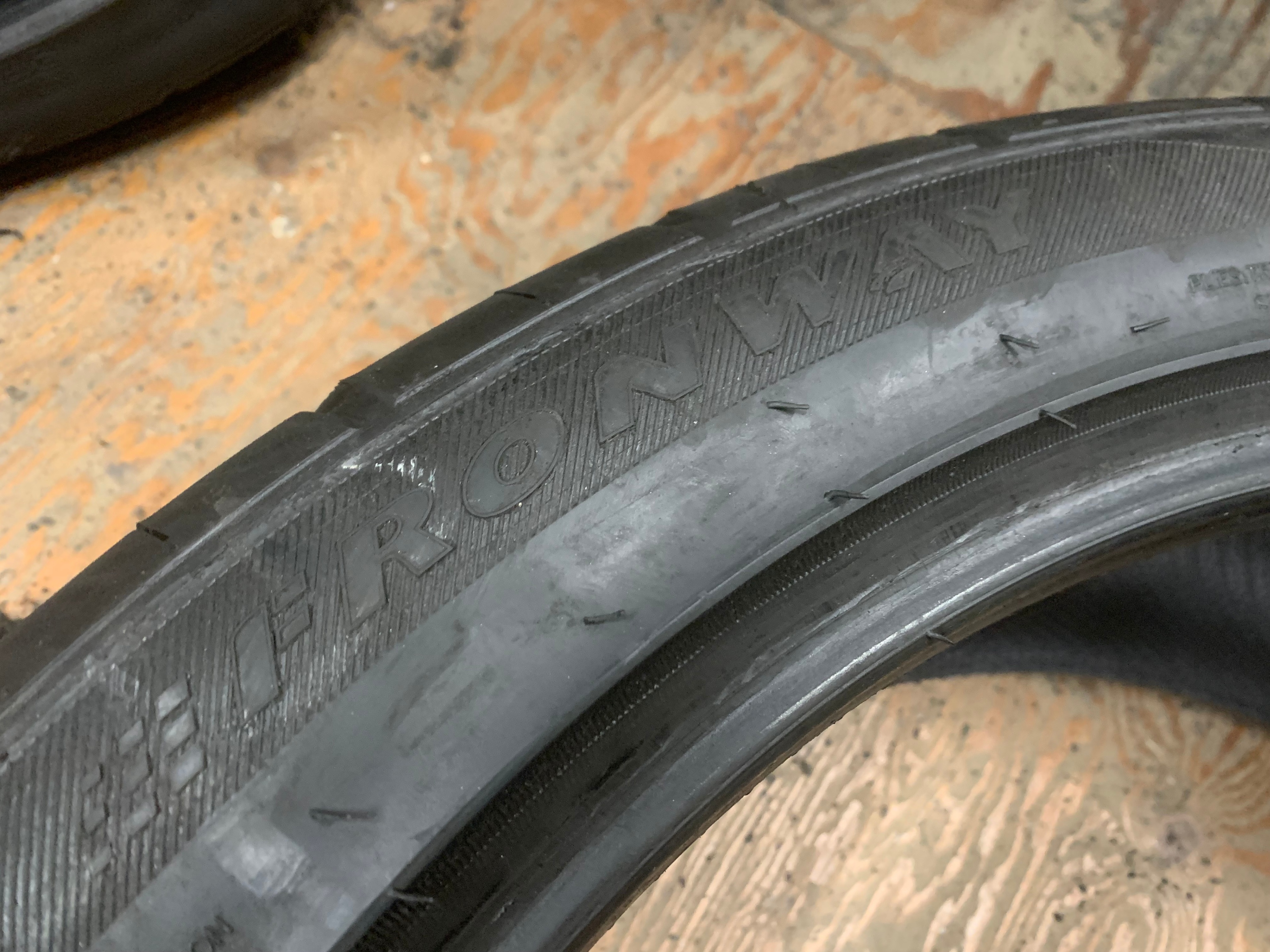 Pair of 275/40/22 XL 107W M+S Fronway Eurus 07 with 80% tread - photo 5