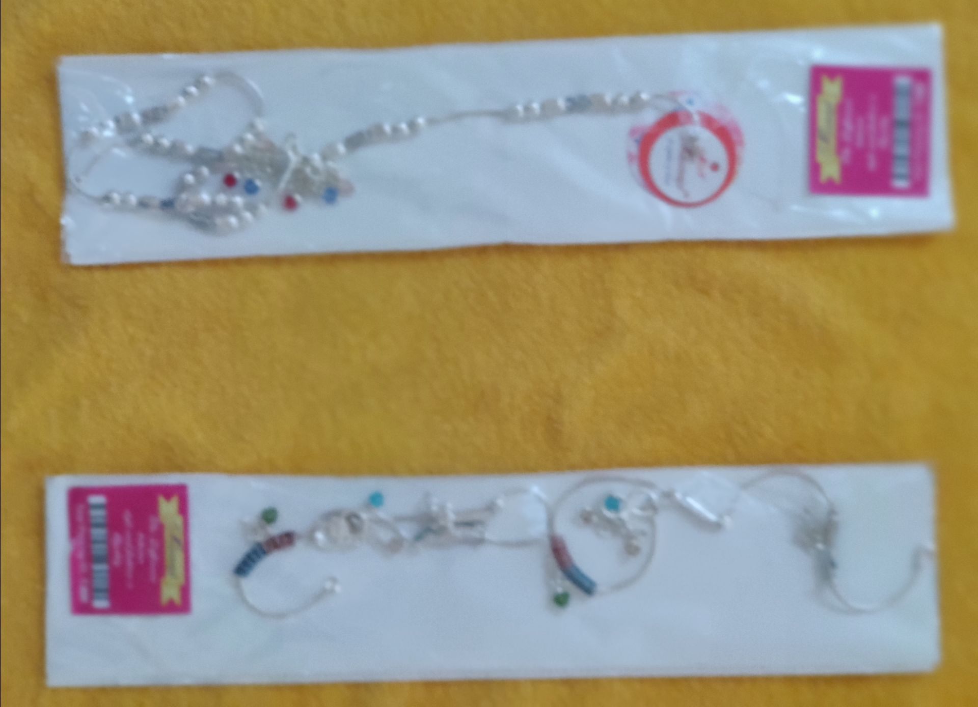 💫 Brand New Silver Payal Set (Anklet with Toe Rings)