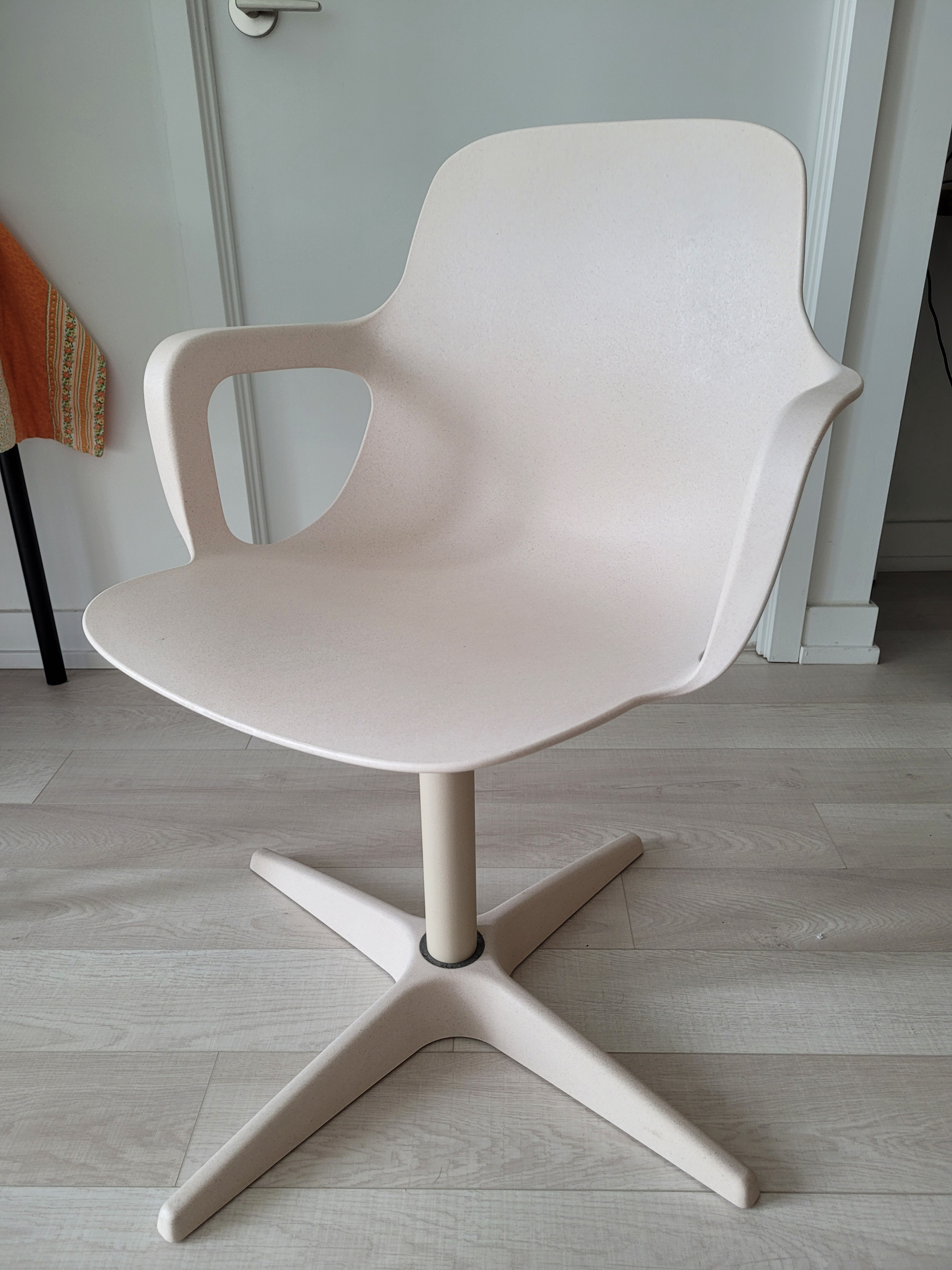 IKEA ODGER Swivel chair, white/beige - photo 2