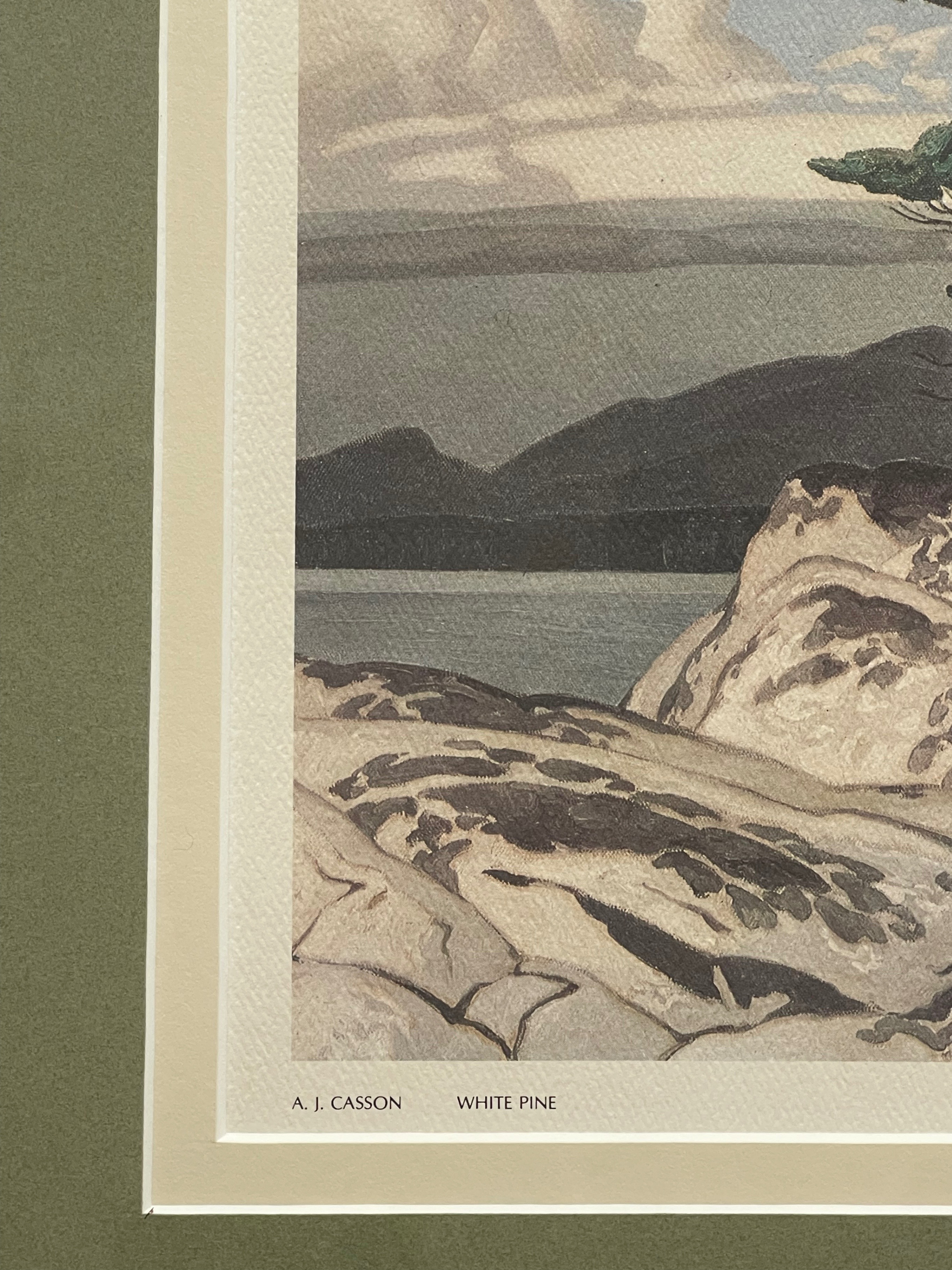 A.J. Casson "White Pine" Framed Print - photo 4