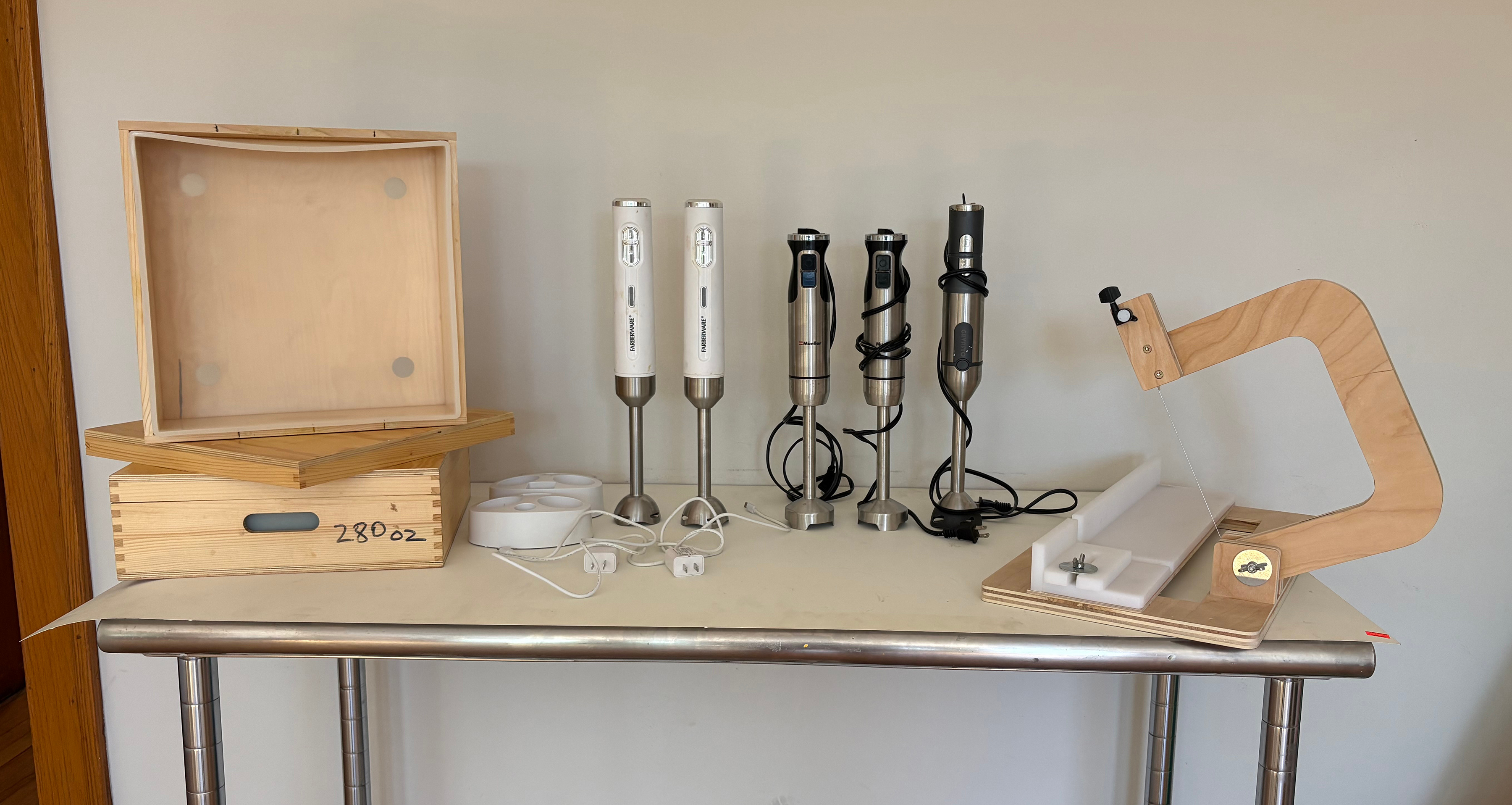 Soap making utencils