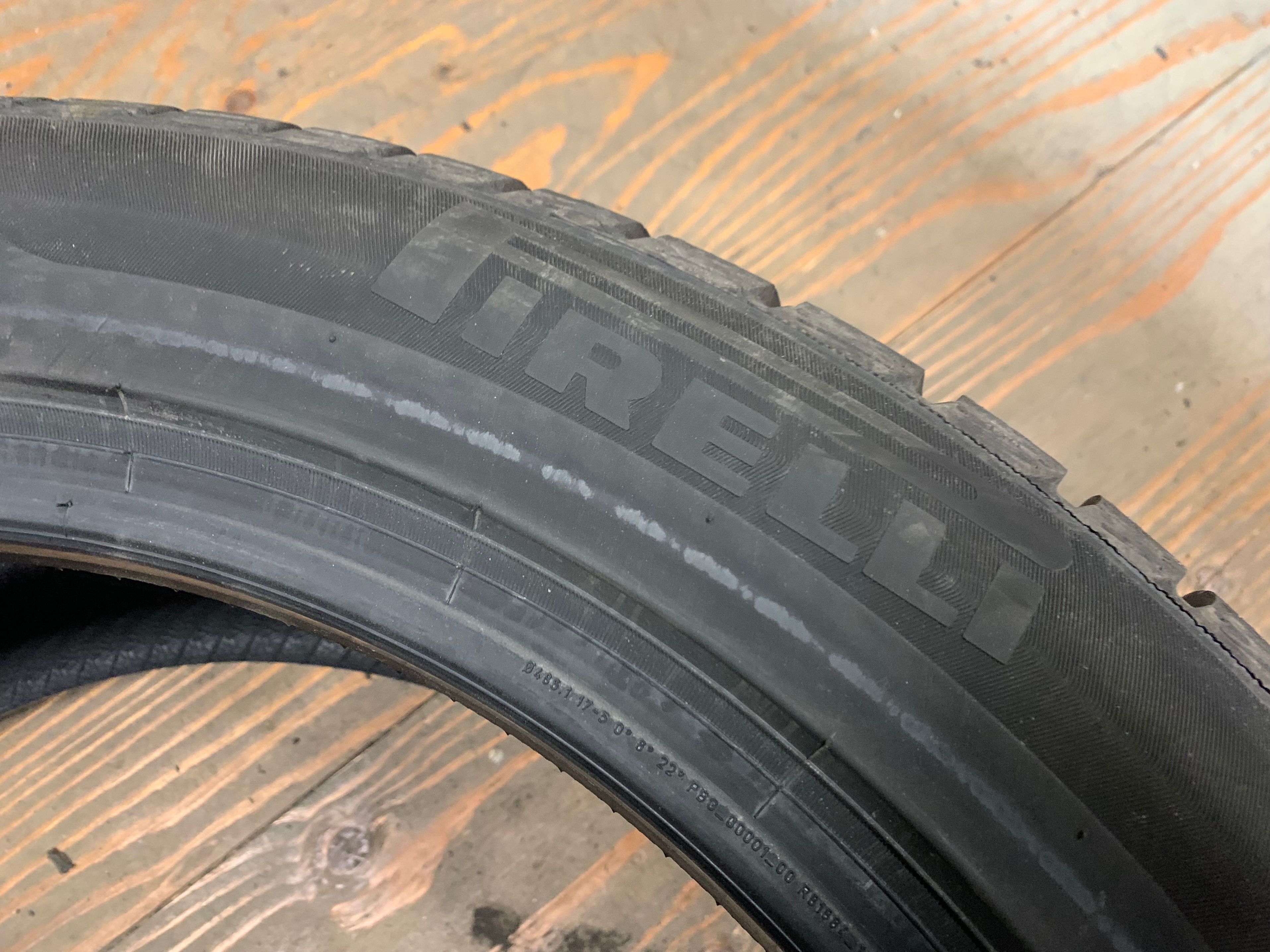 1 X single 255/45/19 M+S Pirelli Sottozero 3 T1 elect w 90% - photo 5