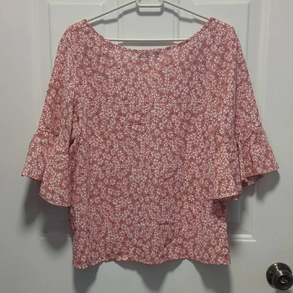 Sason Floral Bell Sleeve Blouse XL - photo 3