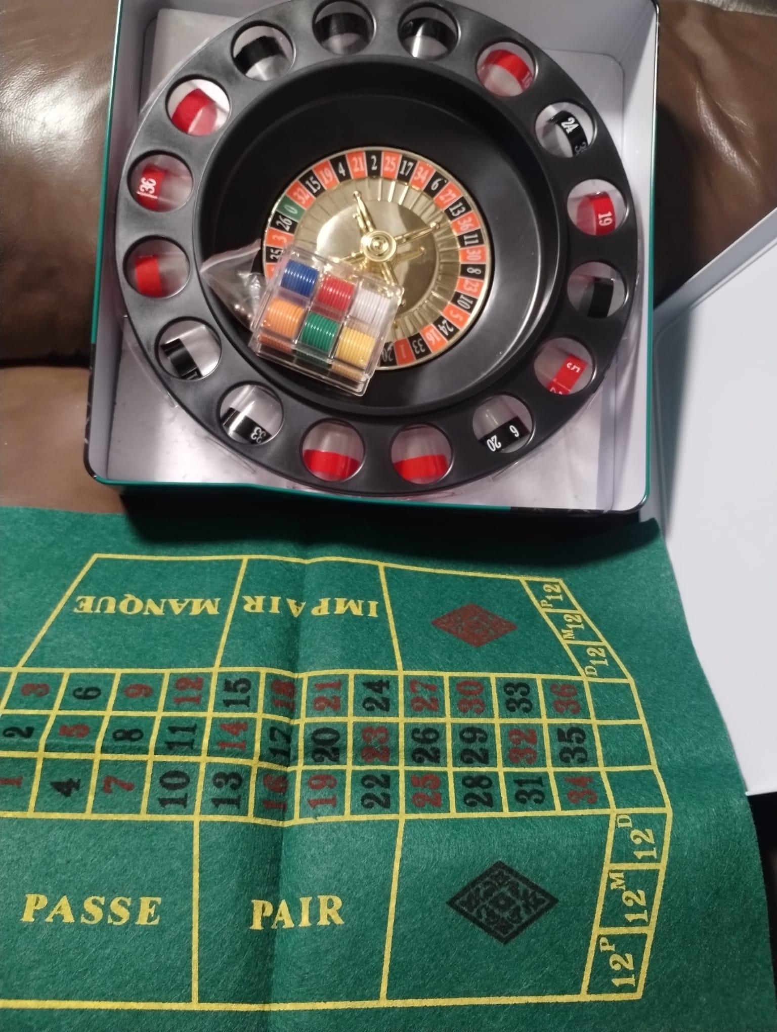 Shot Glass Roulette Complete Drinking Game Set