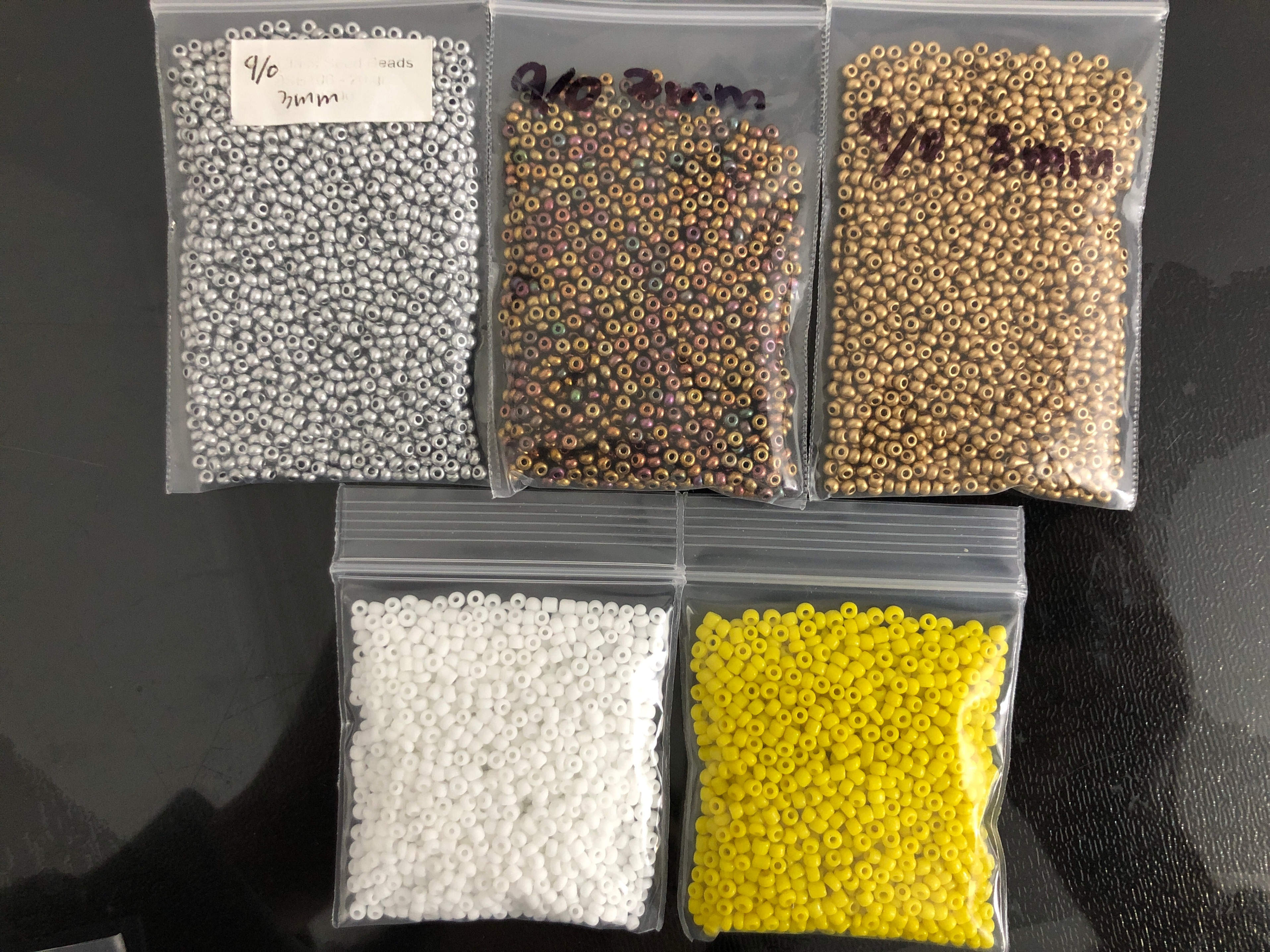 High-quality genuine glass beads (not plastic) - photo 3