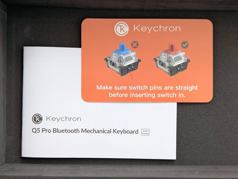 Keychron Q5 Pro Black w/ Banana Switches (Like New) - photo 4
