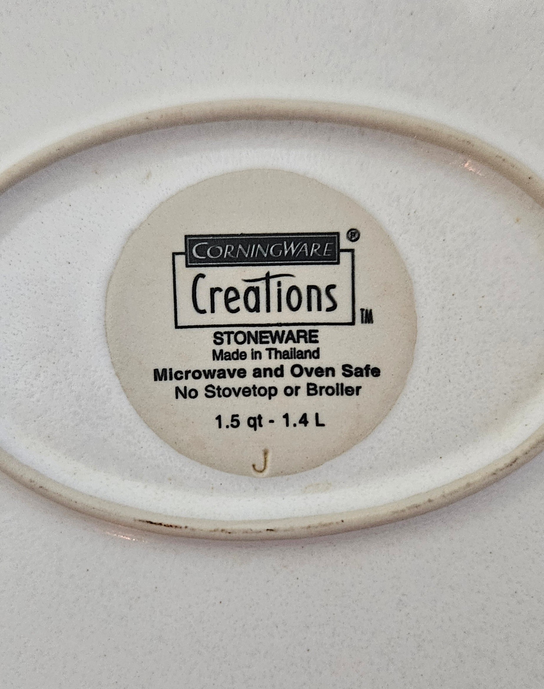 CorningWare Creations Stoneware Casserole Dish 1.5 qt - photo 3