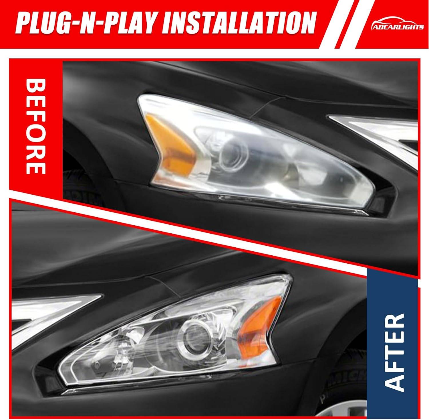 Nissan Altima Headlight for 13-15 Nissan Altima - photo 5