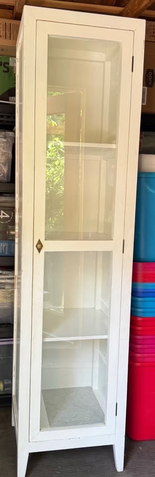 White Display Cabinet