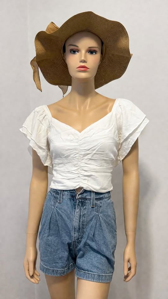 Brand-new GUESS Pure White Top - photo 2