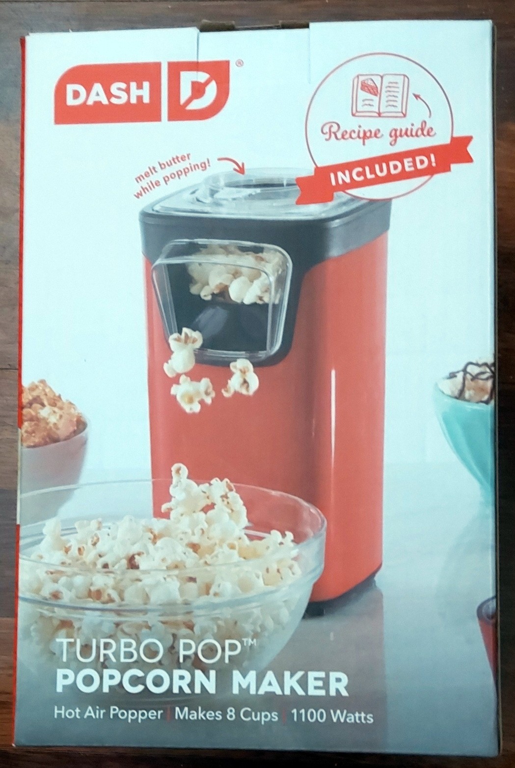 DASH Turbo Pop Popcorn Maker - Brand New