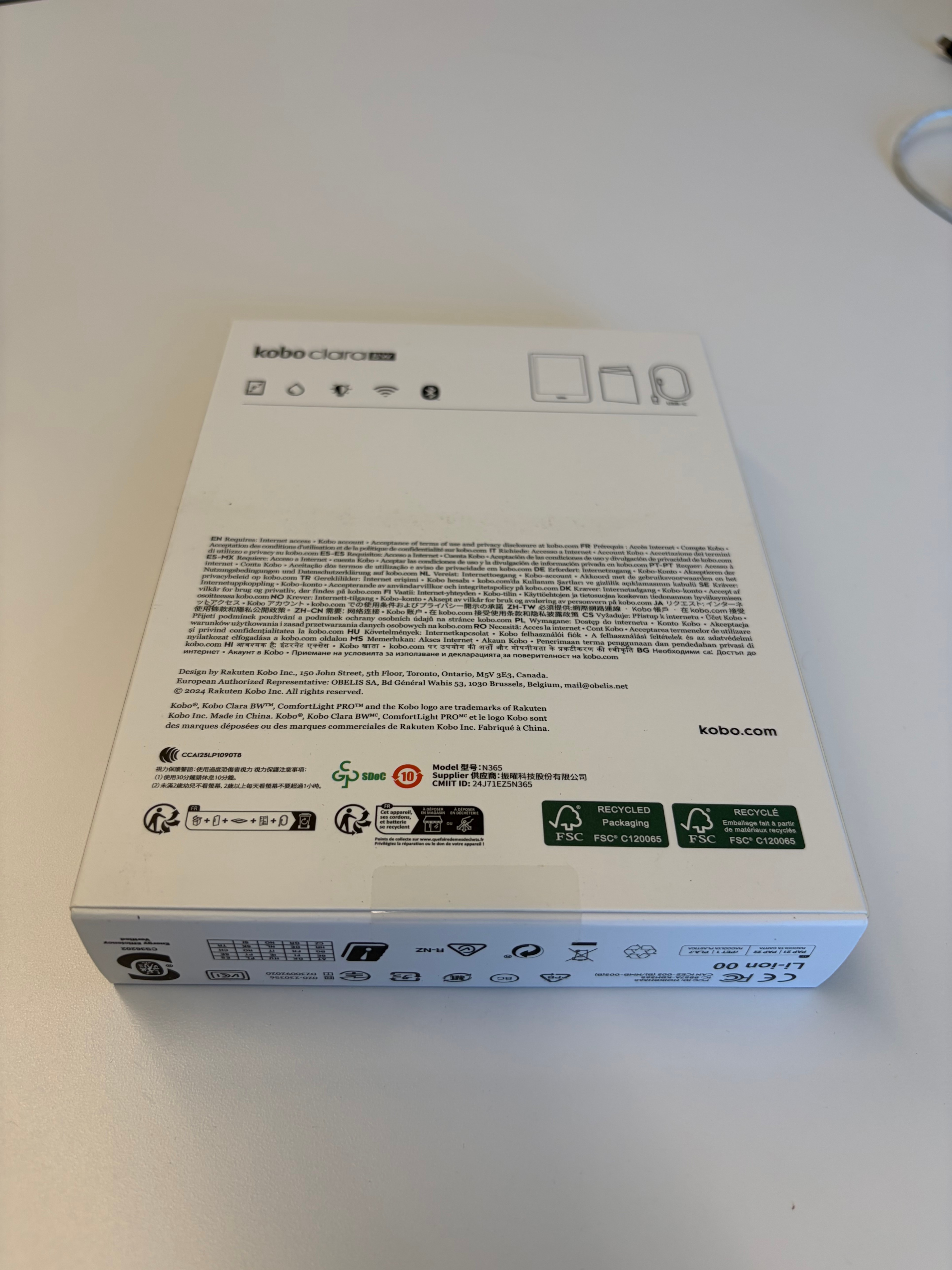 Kobo Clara BW eReader – Brand New in Box - photo 2