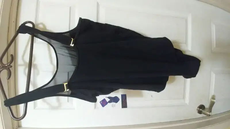 Christina Swimsuit Sz 2XL - black/green