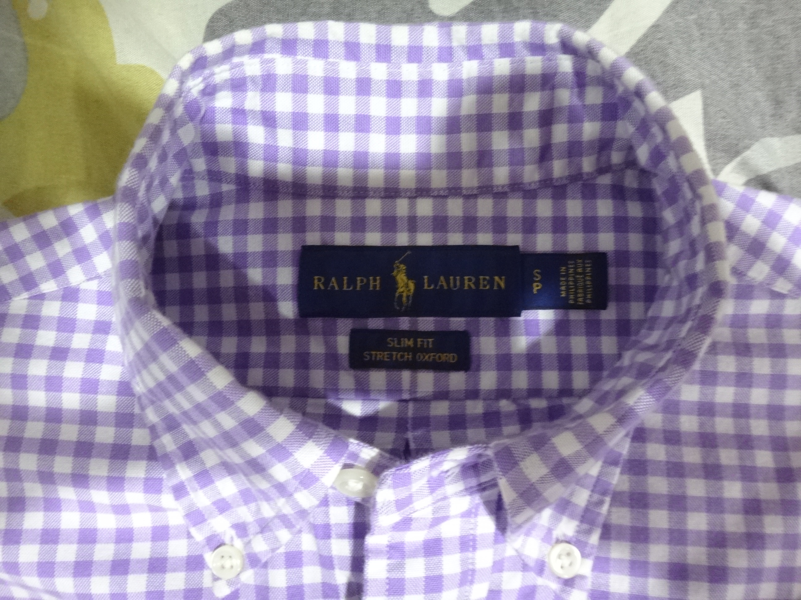 ✅👍🆕POLO 🏇 RALPH LAUREN Men's Small Slim Fit Stretch Oxford Shirt - photo 4