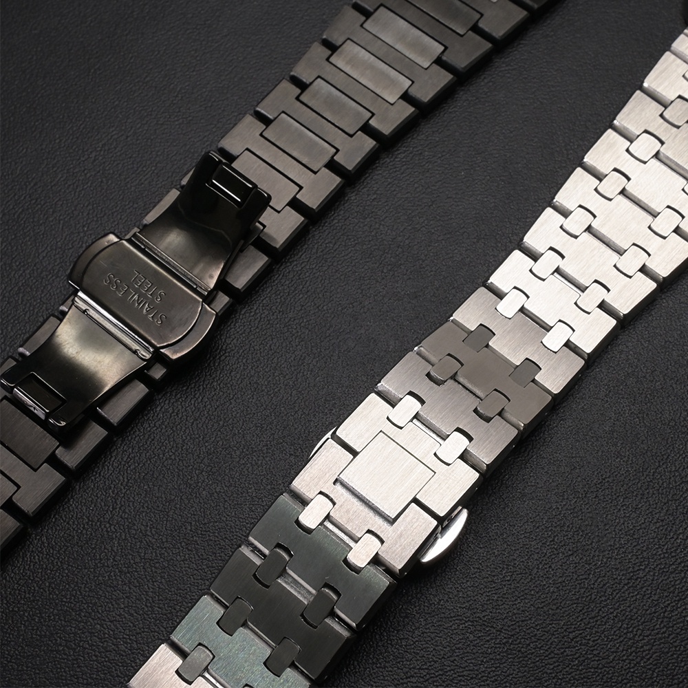 Apple Watch Bracelet - Black - AP Royal Oak style - photo 3
