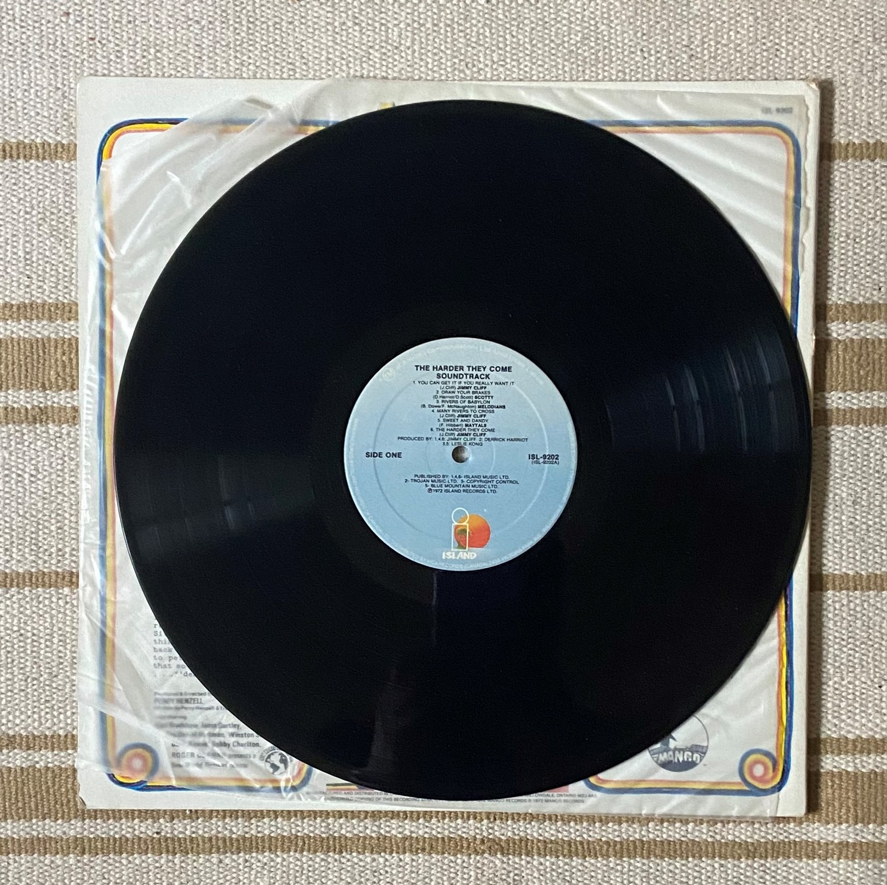 Jimmy Cliff in The Harder They Come Vinyl - photo 3