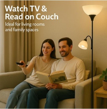 Floor Lamp with Reading Light - photo 3