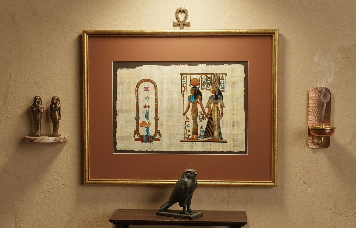The Goddess's Blessing - Legacy of the Nile Frame