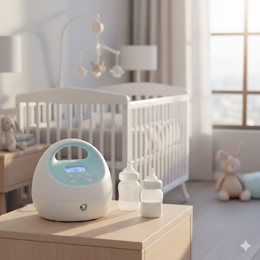 Spectra S1 Breast Pump - Only 156 hours + Flange Adapter - photo 3