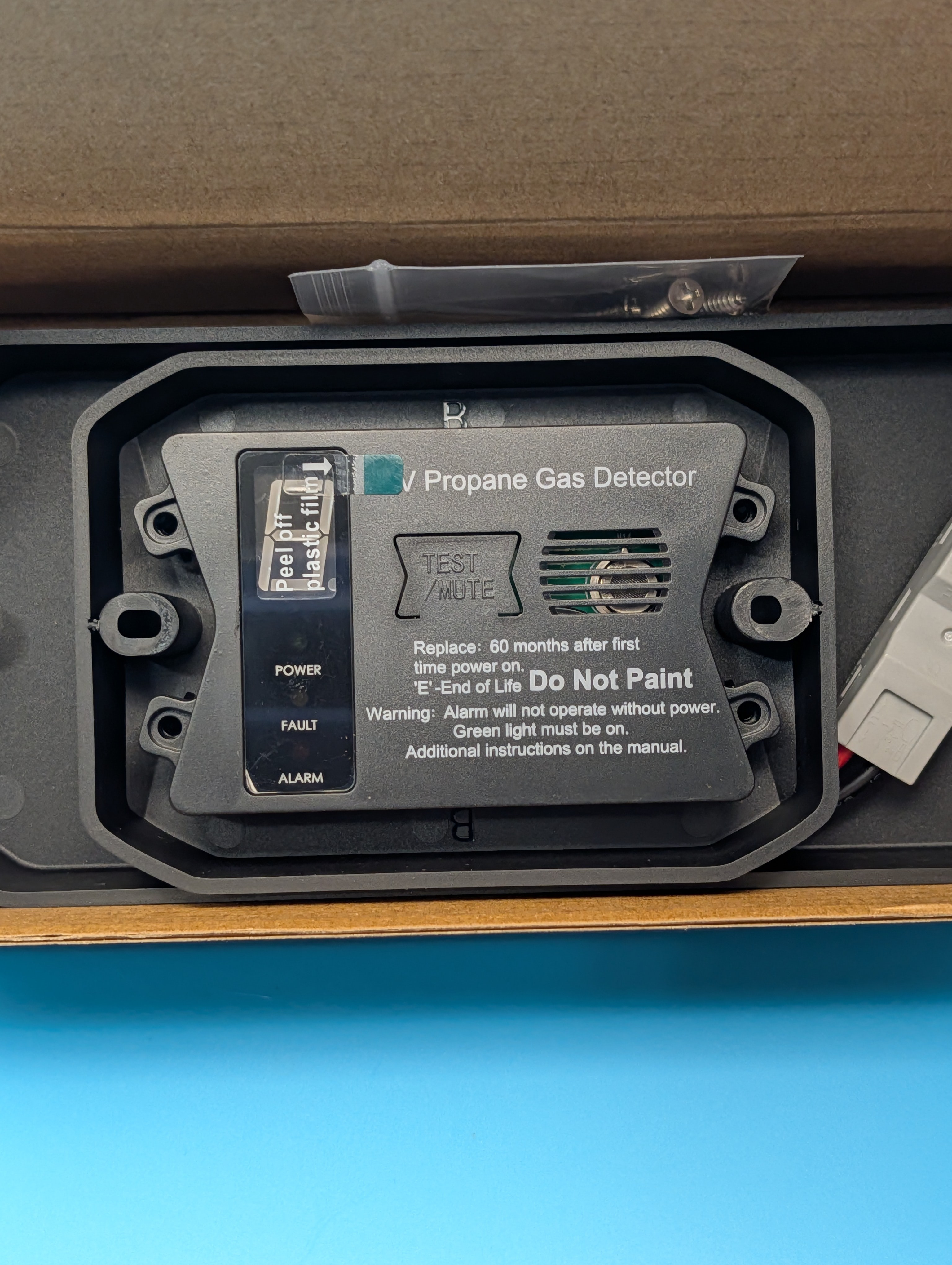 New RV Propane & Carbon Monoxide Detector - photo 2