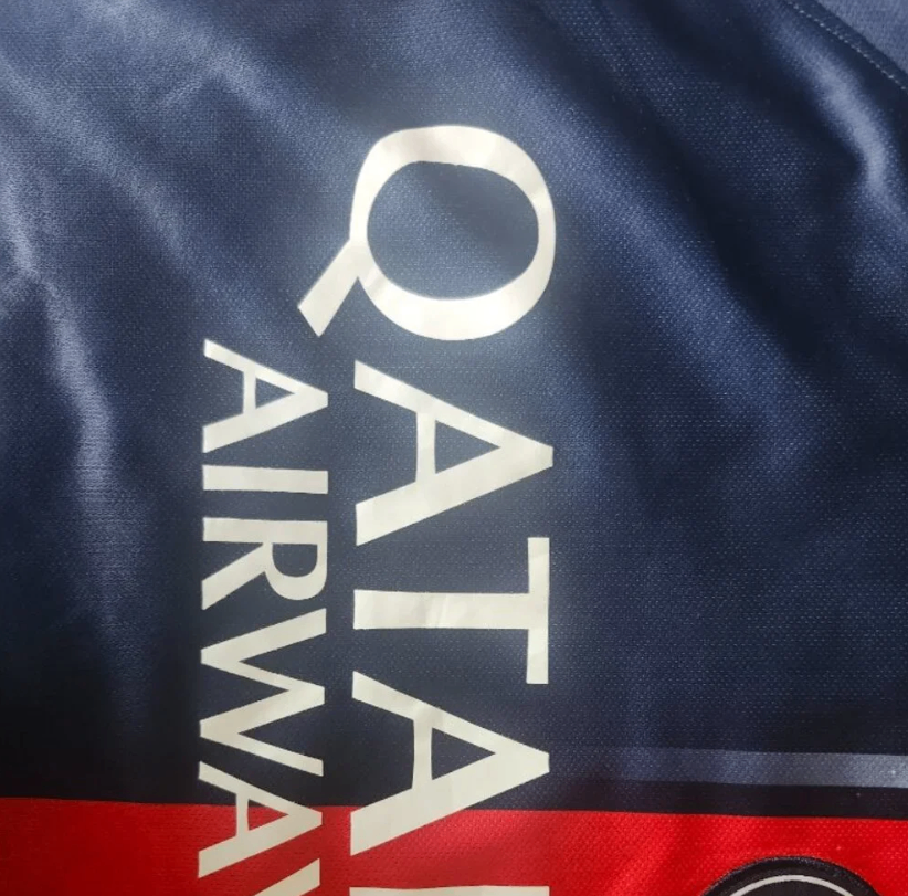 PSG Mbappé #7 Soccer Jersey Navy Red Size XL PSG shirt - photo 5