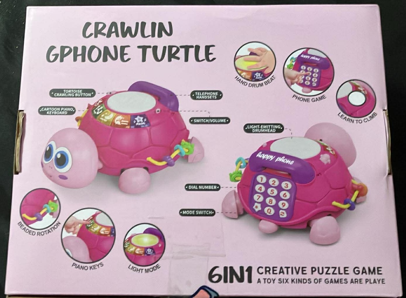 Grawlin Gphone Turtle (New)