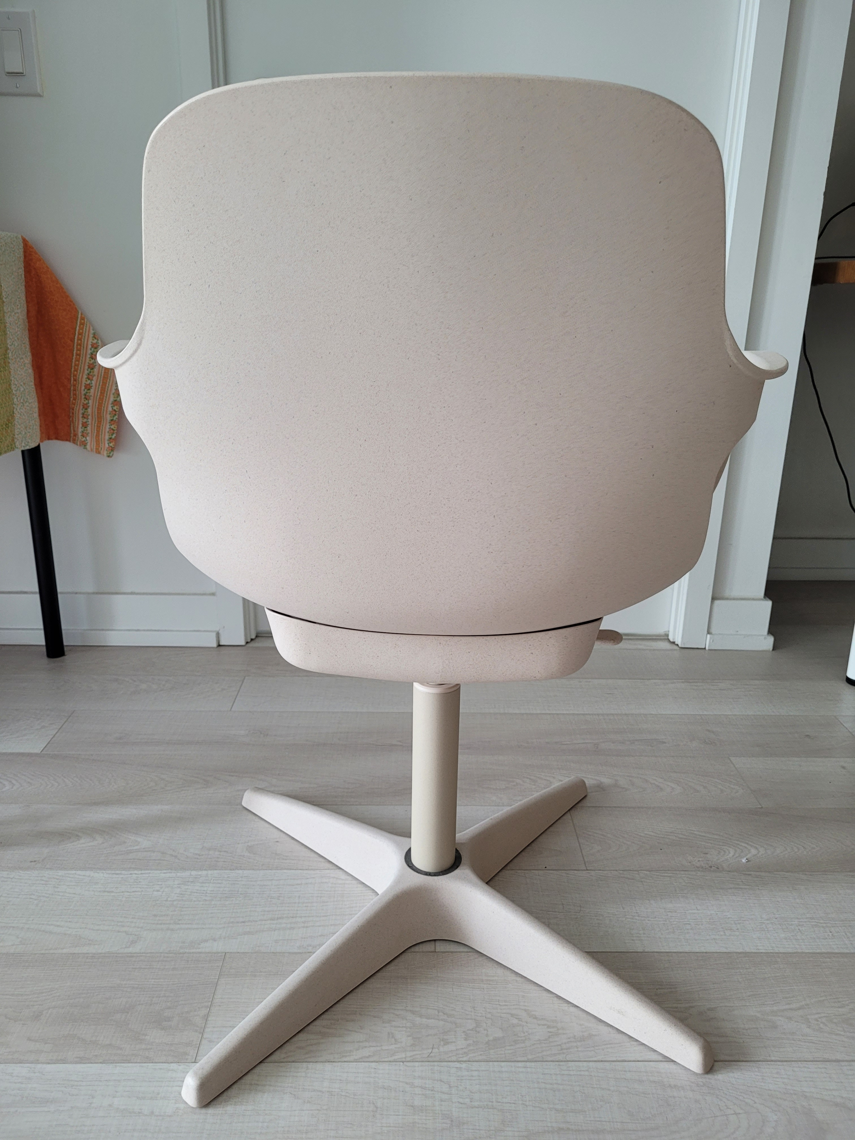 IKEA ODGER Swivel chair, white/beige - photo 5