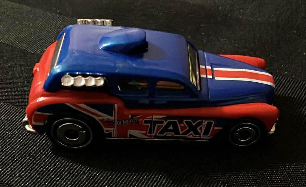 Hot Wheels Blue Crockery Cab II - Die Cast - photo 2