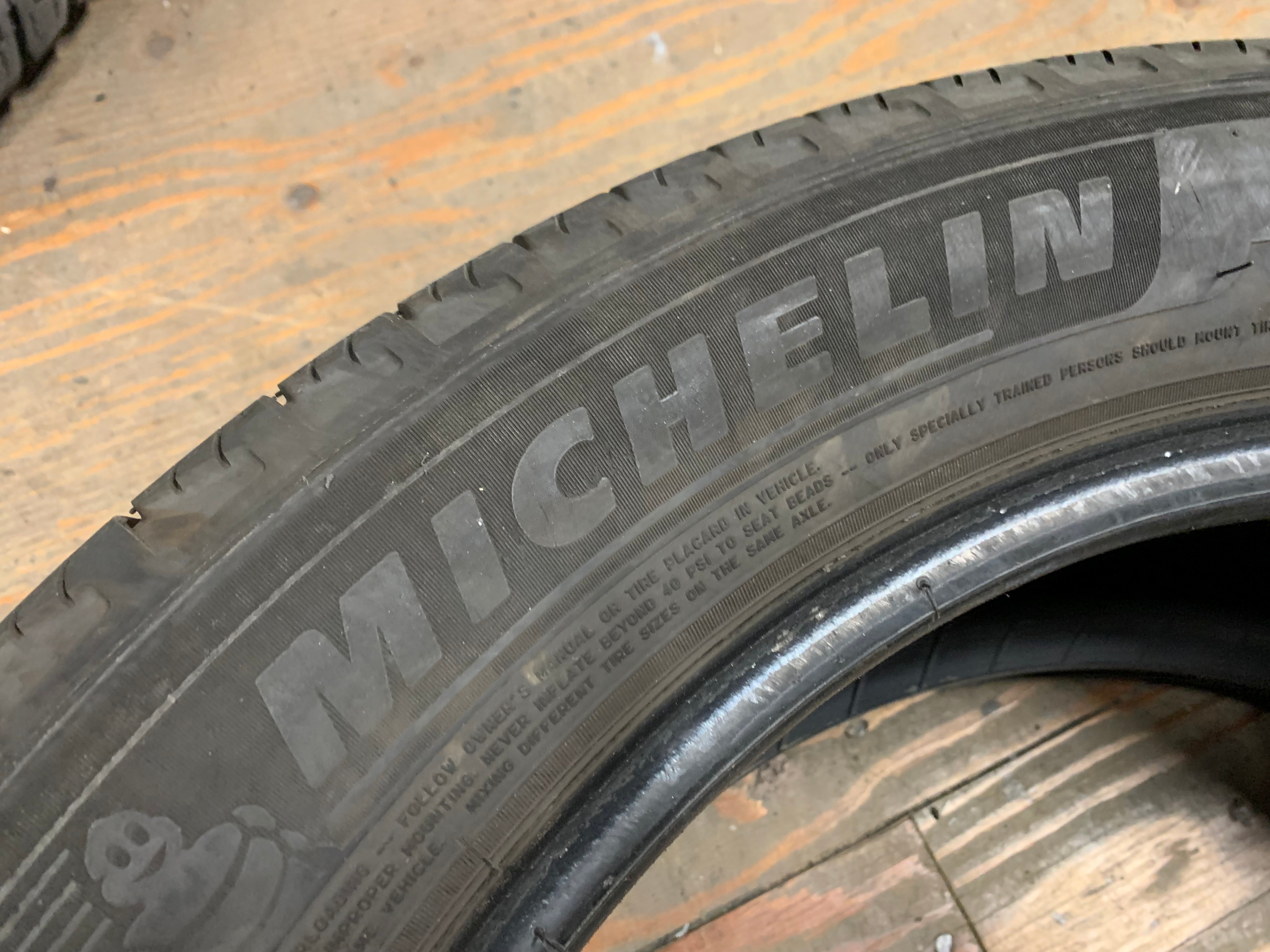 1 X single 235/55/19 M+S Michelin Primacy A/S brand new Take off - photo 5