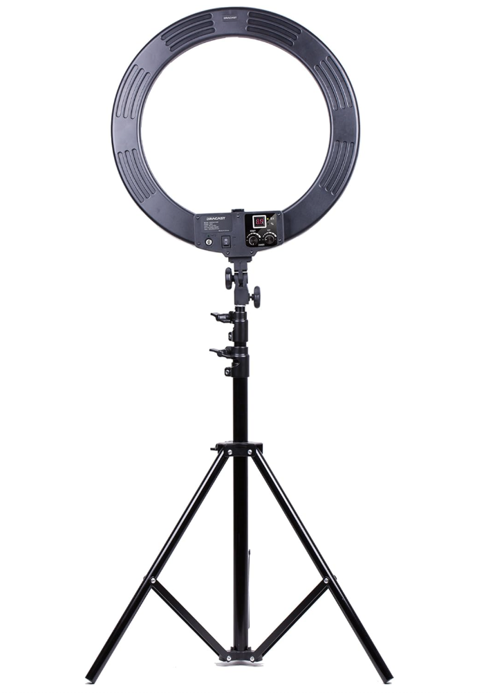 Dracast DRRNG180B bi-color ring light with tripod stand - photo 2