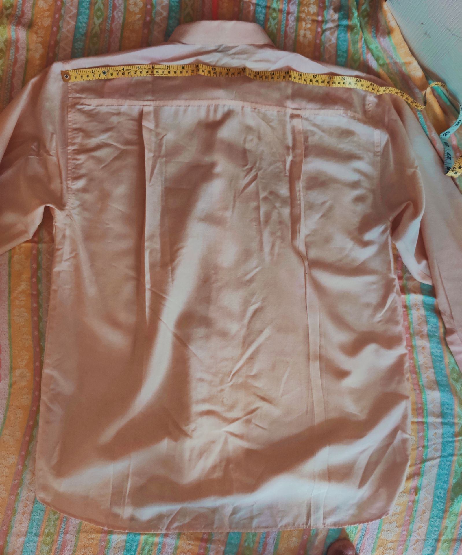 Elara Long Sleeve Button-Up Shirt - Pink - photo 5