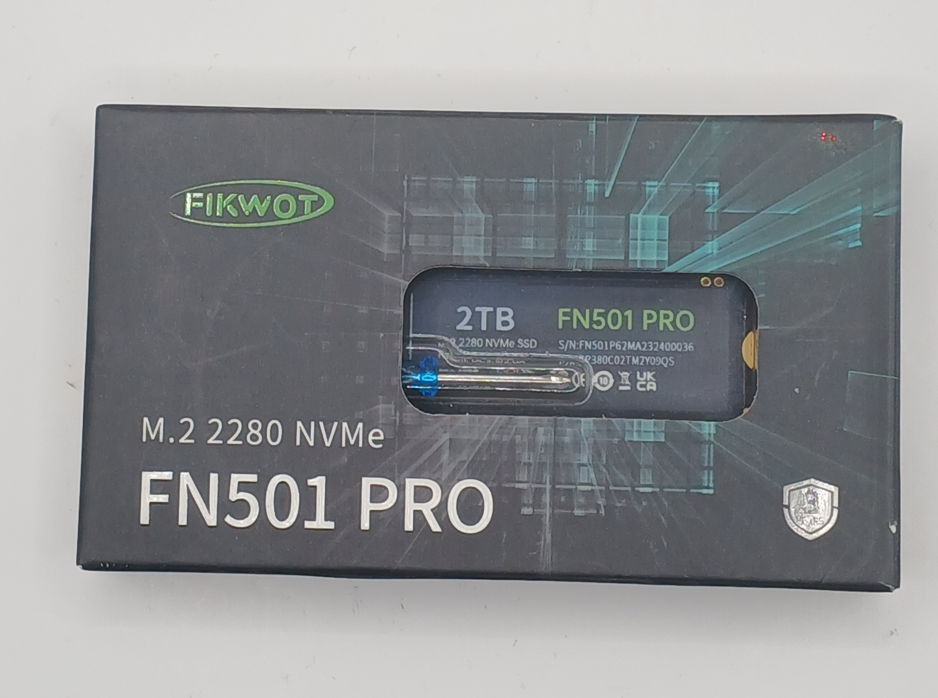 FIKWOT FN501 PRO 2TB M.2 2280 NVMe SSD - New