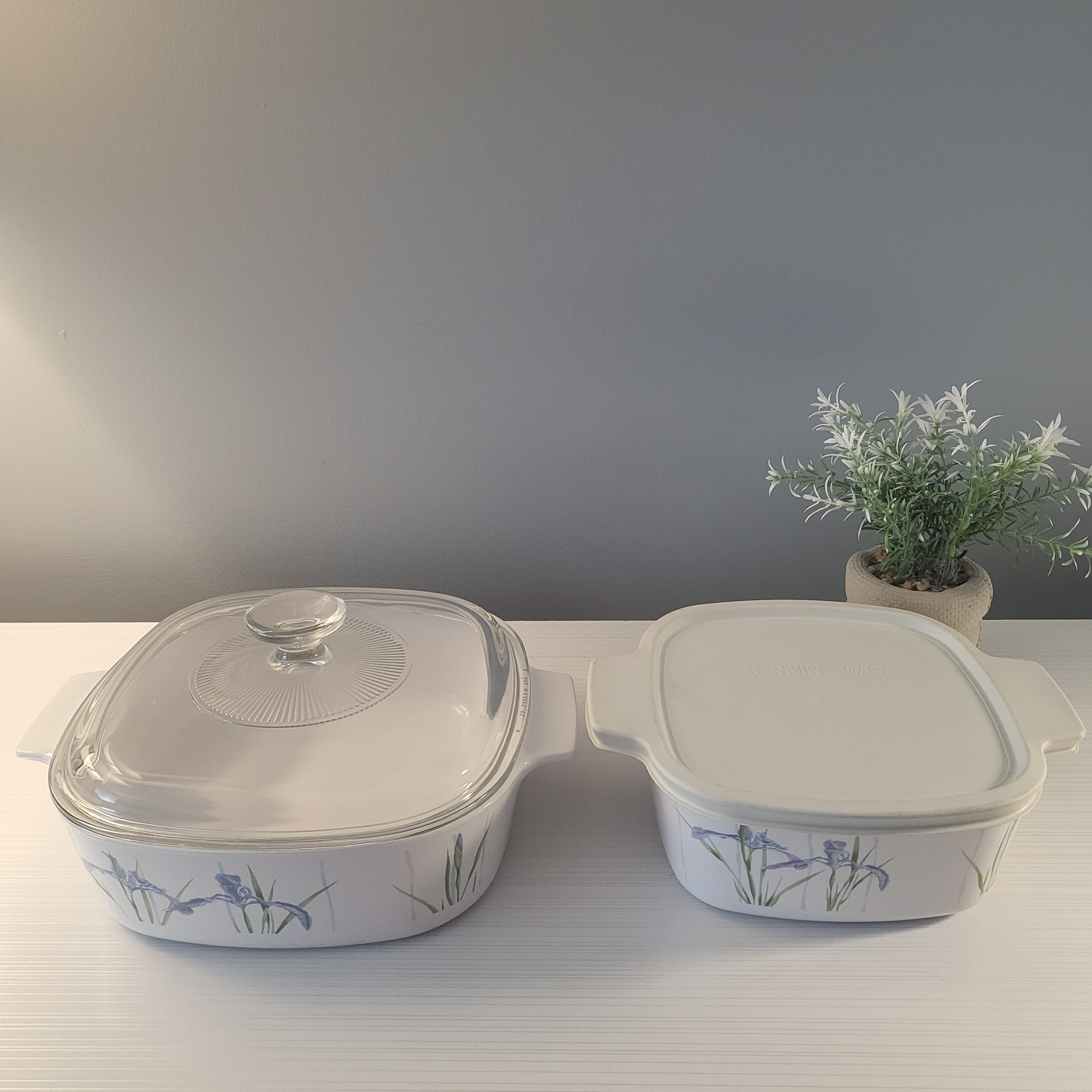 Great-Condition CorningWare 2-Piece Cooking Dishes - South Ajax