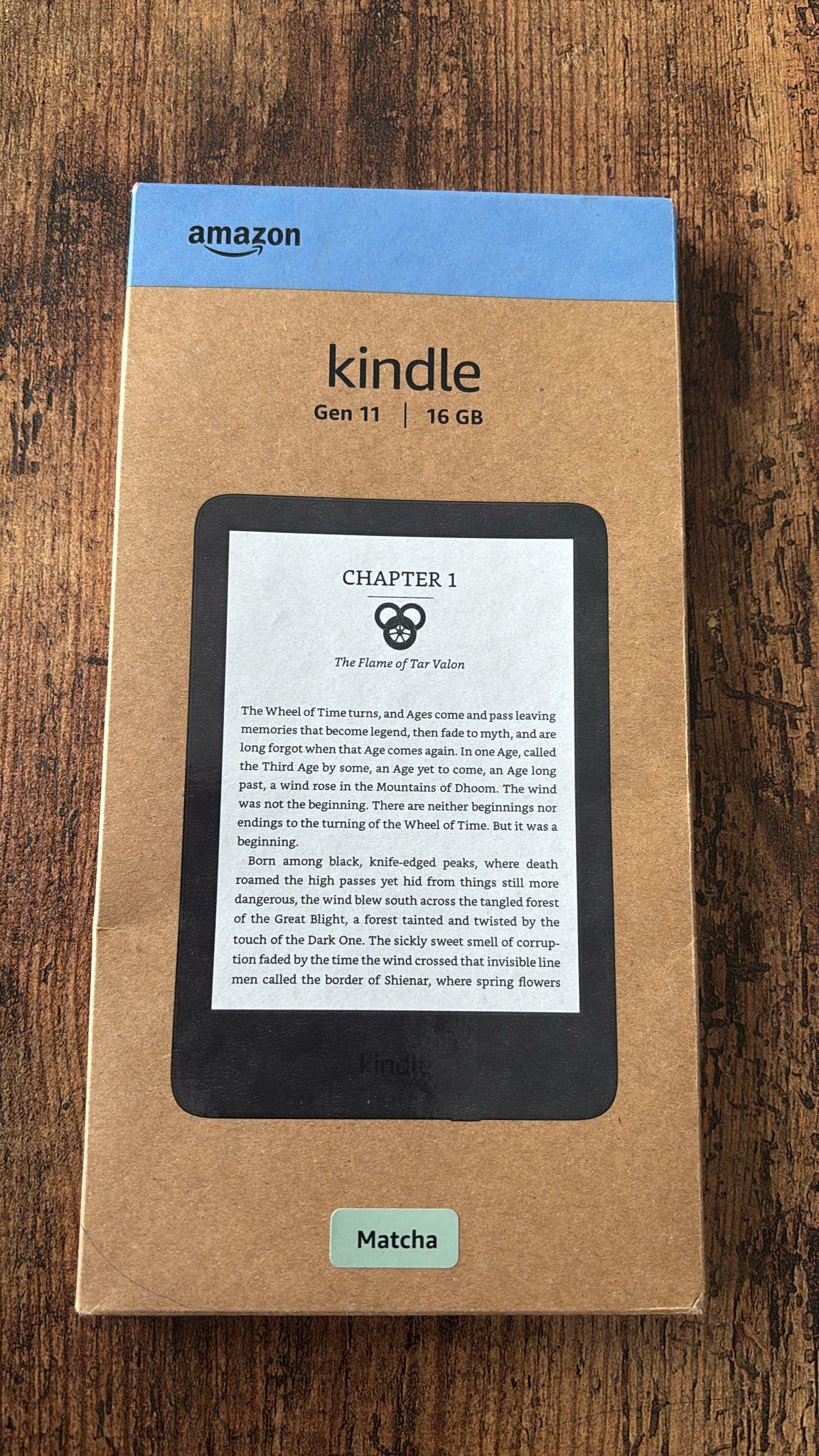 Amazon Kindle Gen 11 - 16 GB (Matcha) - NEW BOX