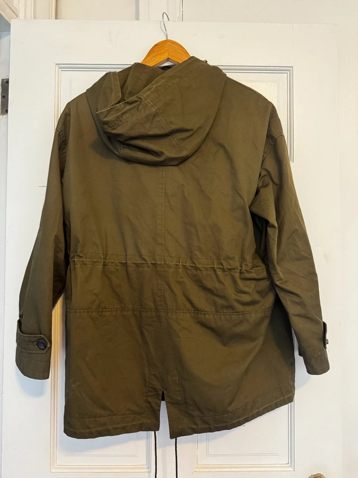 Mossimo Dutti Parka Jacket, Olive, Women's M - photo 4
