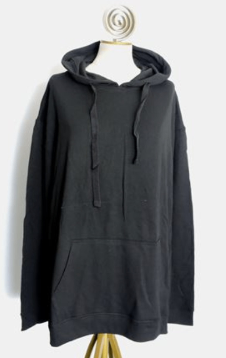 Black Pullover Hoodie