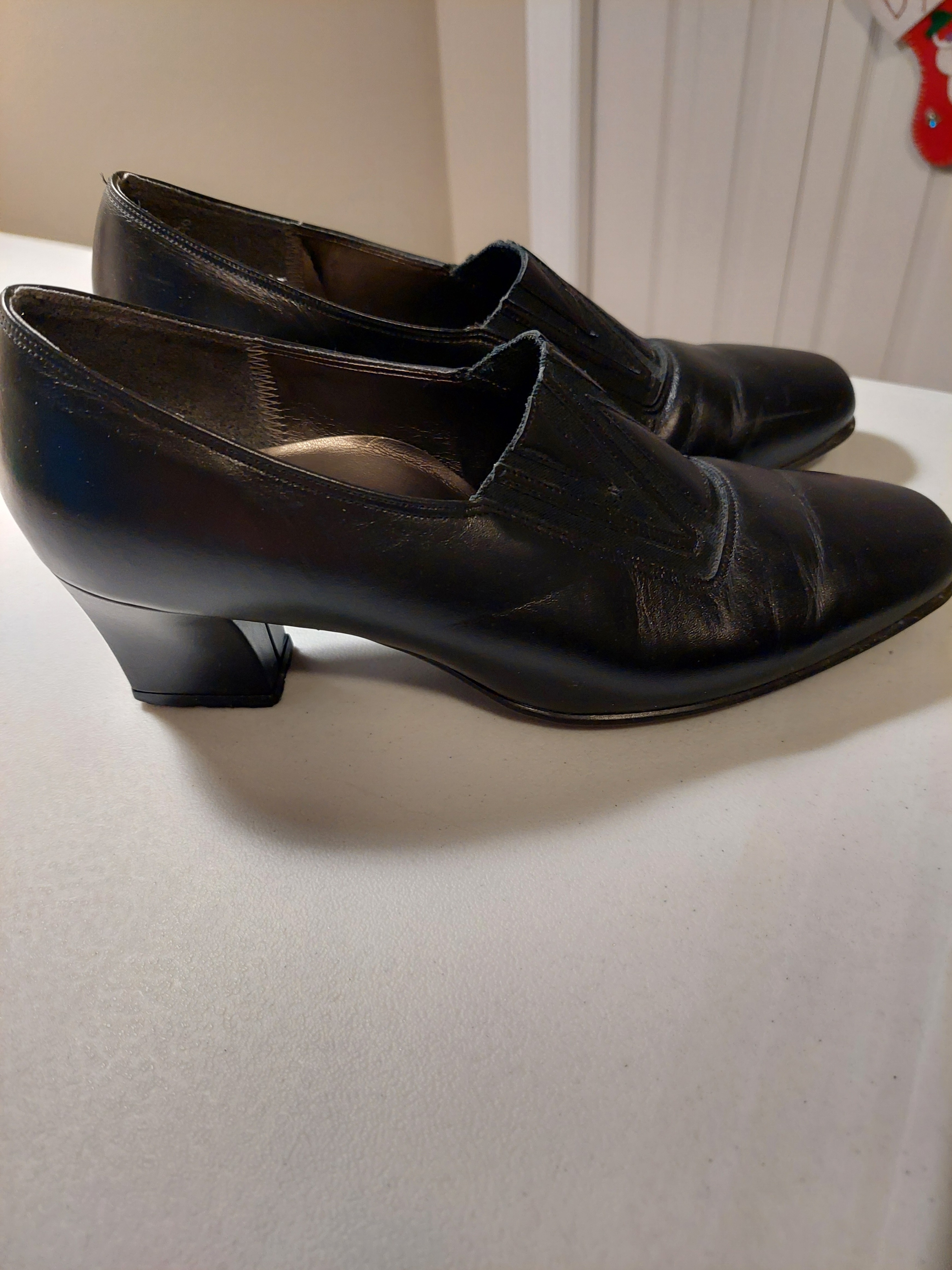 Natural Sport Black Leather Heels - photo 2