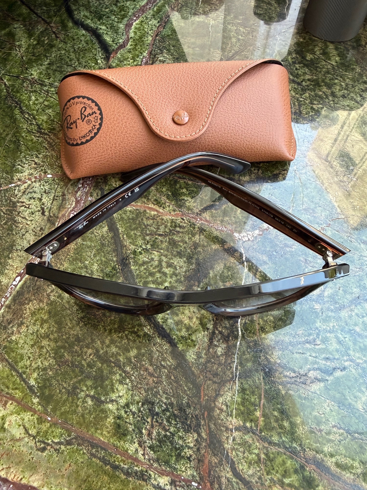 Ray-Ban Boyfriend Reverse Sunglasses with Case